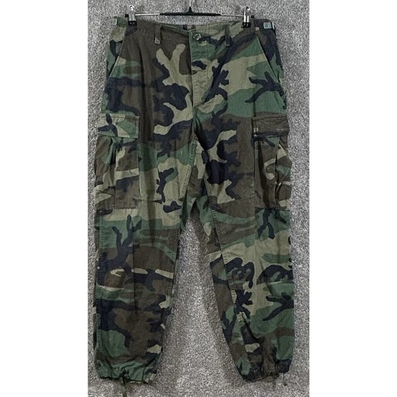 Defense Personnel Pants Us Army Fatigue Pants Mens Medium Short